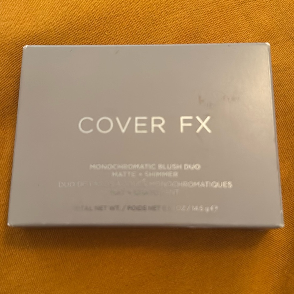 COVER FX MONOCHROMATIC BLUSH DUO- SOFT PEACH